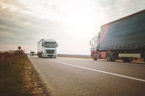 two trucks